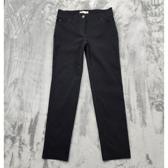 89th + Madison Denim - 89th + Madison Pants Womens 10 Black Skinny Pull On Stretch Jegging Casual Work